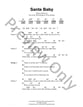 Santa Baby Guitar and Fretted sheet music cover